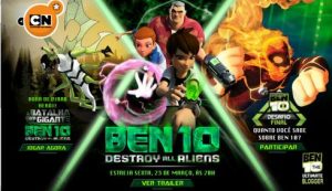 فلم الكرتون بن 10 مدمر الكائنات الفضائية Ben 10 Destroy All Aliens مدبلج عربي