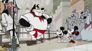 ميكي ماوس في مصارعة الثيران