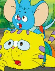 كرتون الفأر الأزرق والقط الكبير مدبلج