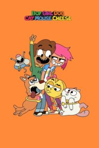 كرتون Boy Girl Dog Cat Mouse Cheese ولد بنت كلب قطة جبنة مدبلج عربي